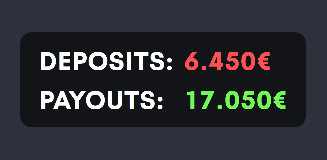 Deposit and withdrawal overlay 